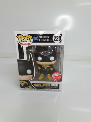 Funko Pop DC Super Heroes YELLOW LANTERN BATMAN Fugitive Toys Exclusive #220 | eBay