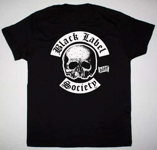 BLACK LABEL SOCIETY schwarzes kurzärmliges T-Shirt Baumwolle volle Größe S-5XL - Bild 1 von 3