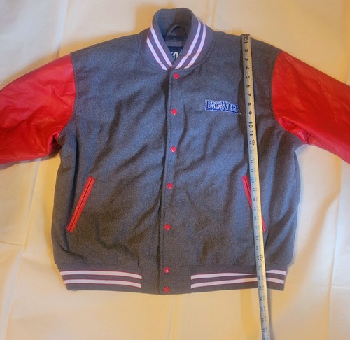 VARSITY CHEERLEADER LETTERMAN JACKET RED SLEEVES (XXL) PAC WEST NATIONAL CHAMP - Picture 9 of 10