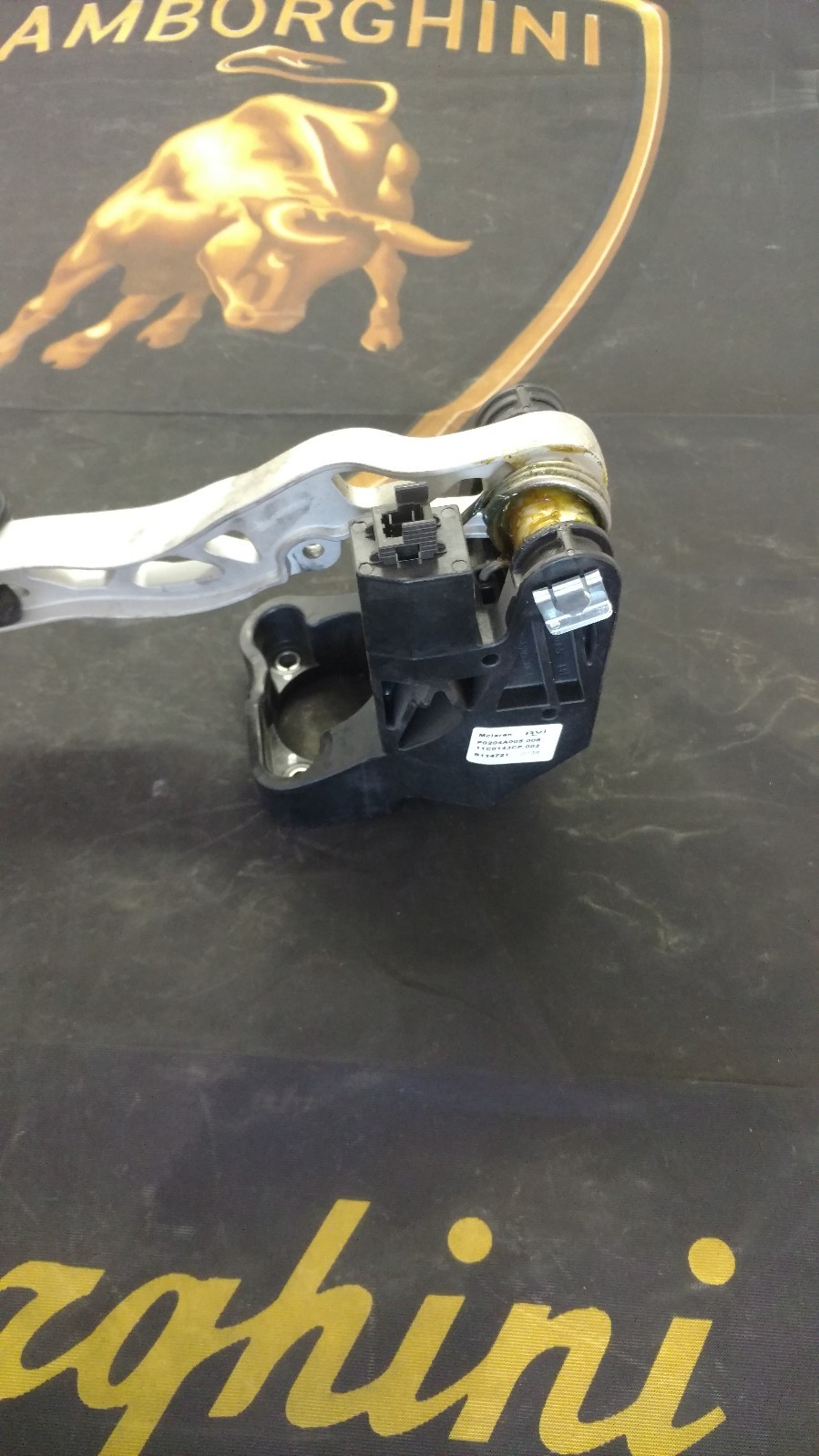 MCLAREN MP4-12C BRAKE PEDAL WITHOUT FOOT PAD OEM 11C0143CP