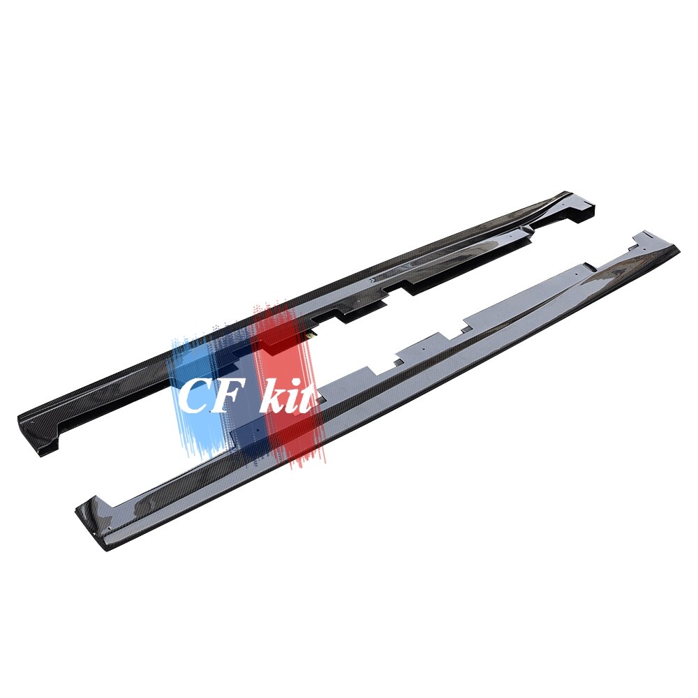 For 21UP Subaru BRZ ZD8 GR86 ZN8 BL Style Carbon Fiber Side Skirts