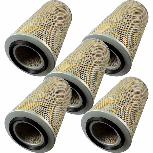 5X Mahle / Knecht Luftfilter LX 265 Air Filter-image