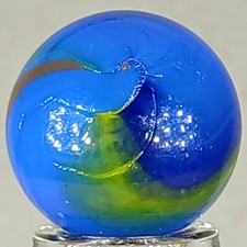 Vintage Imported Patch And Ribbon Marble .62 Inches Near-Mint Condition