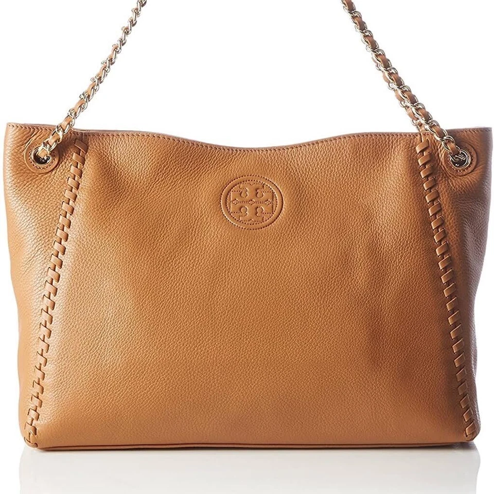 Bolso de Mano para Mujer Tory Burch Marion Cadena Hombro Holgado Cuero Corteza