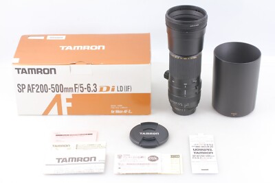 MINT in Box] TAMRON SP AF 200-500mm f/5-6.3 Di LD IF for Nikon F