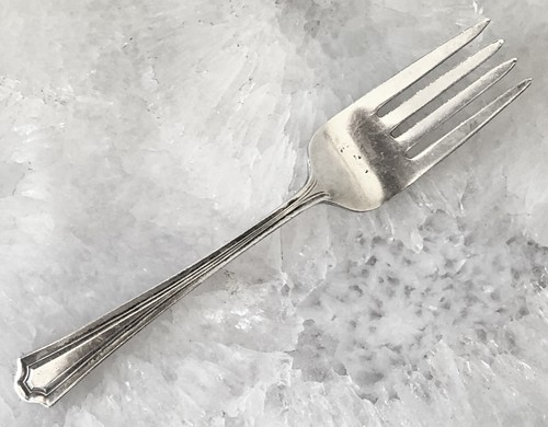 ANTIQUE 1910 MARY WARREN MANCHESTER STERLING SILVER SMALL BABY YOUTH FORK