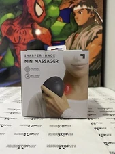 Sharper Image Mini Massager. Relaxing Vibration, New In Box Free Shipping