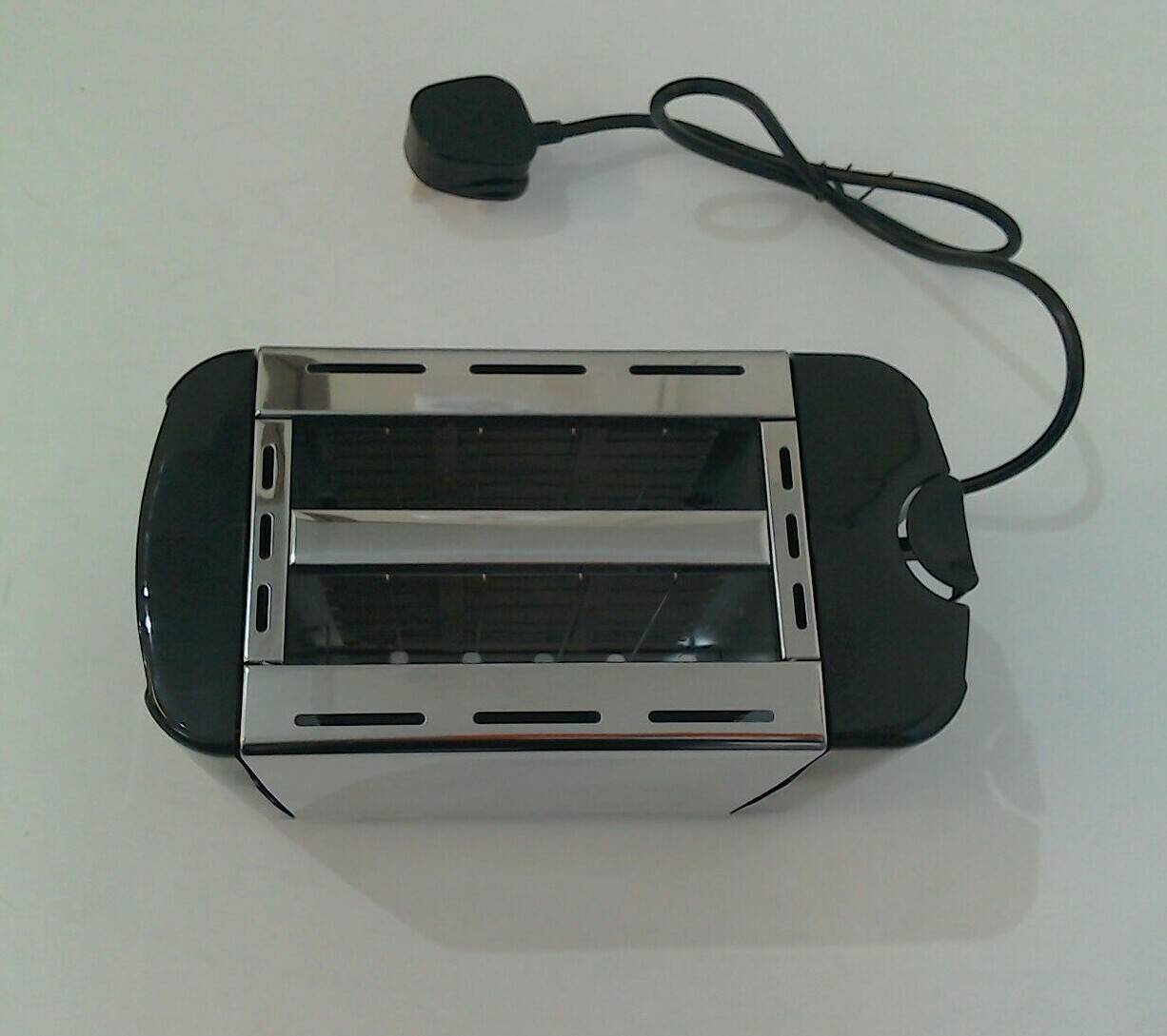 Swiss Luxx Tiny Toaster Stainless Steel 700w Low Wattage Caravan Motorhome 4145 eBay