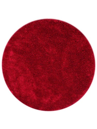 Eco-Friendly Hand Tufted Shag Polyester Round Area Rug Solid Rani BBH Homes - Picture 2 of 5