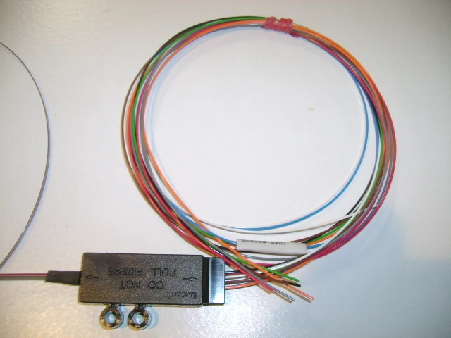 Fiber Optic Ribbon Fanout Cable, 8 Position 9/125um New in Box w/ Test Data - Image 2 of 4