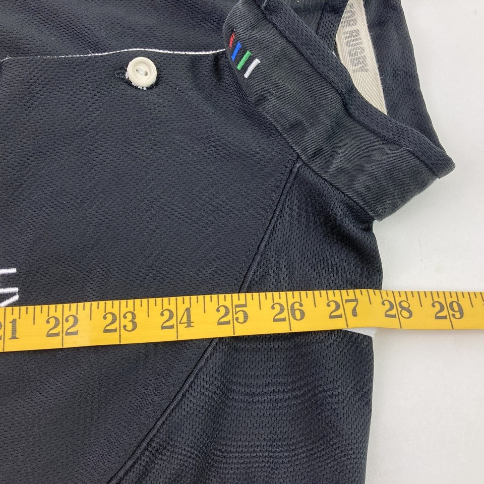 Live for Rugby 6 Nations Rugby Shirt Black Jersey Size Large Medium LFR