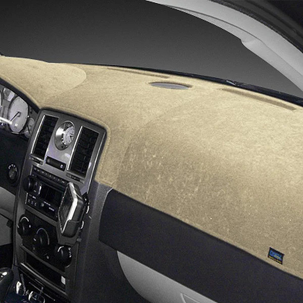 For Rolls-Royce Corniche 1976 Dash Designs Brushed Suede Mocha Dash Cover