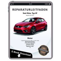 Seat Ibiza 6F Ab 2017 3-Zyl. 1,0L Benzinmotor 65-80 Ps Reparaturleitfaden Ebook