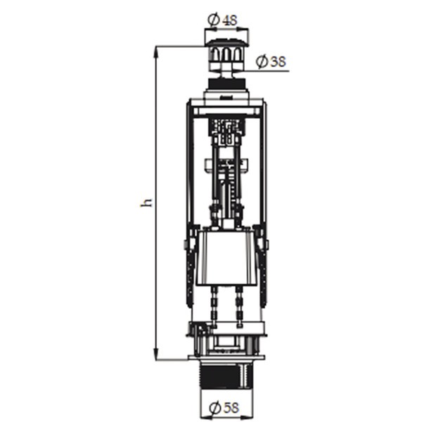 Mécanisme double volume pour remplacer une ancienne chasse d eau