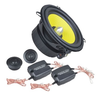 Ground Zero GZTC 130.2X 13cm Component Speakers 130 Watts RMS: 80 Watts