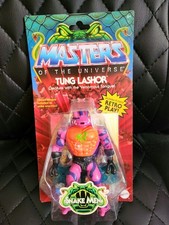 Masters Of The Universe Origins Tung Lashor Mattel New Snake Men MOTU Rare New