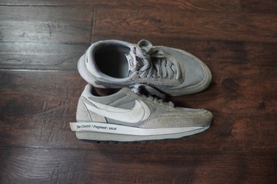 Size 10.5 - Nike LDV Waffle x Fragment Design x Sacai Gray