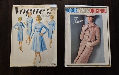 Vintage Women's Vogue Patterns