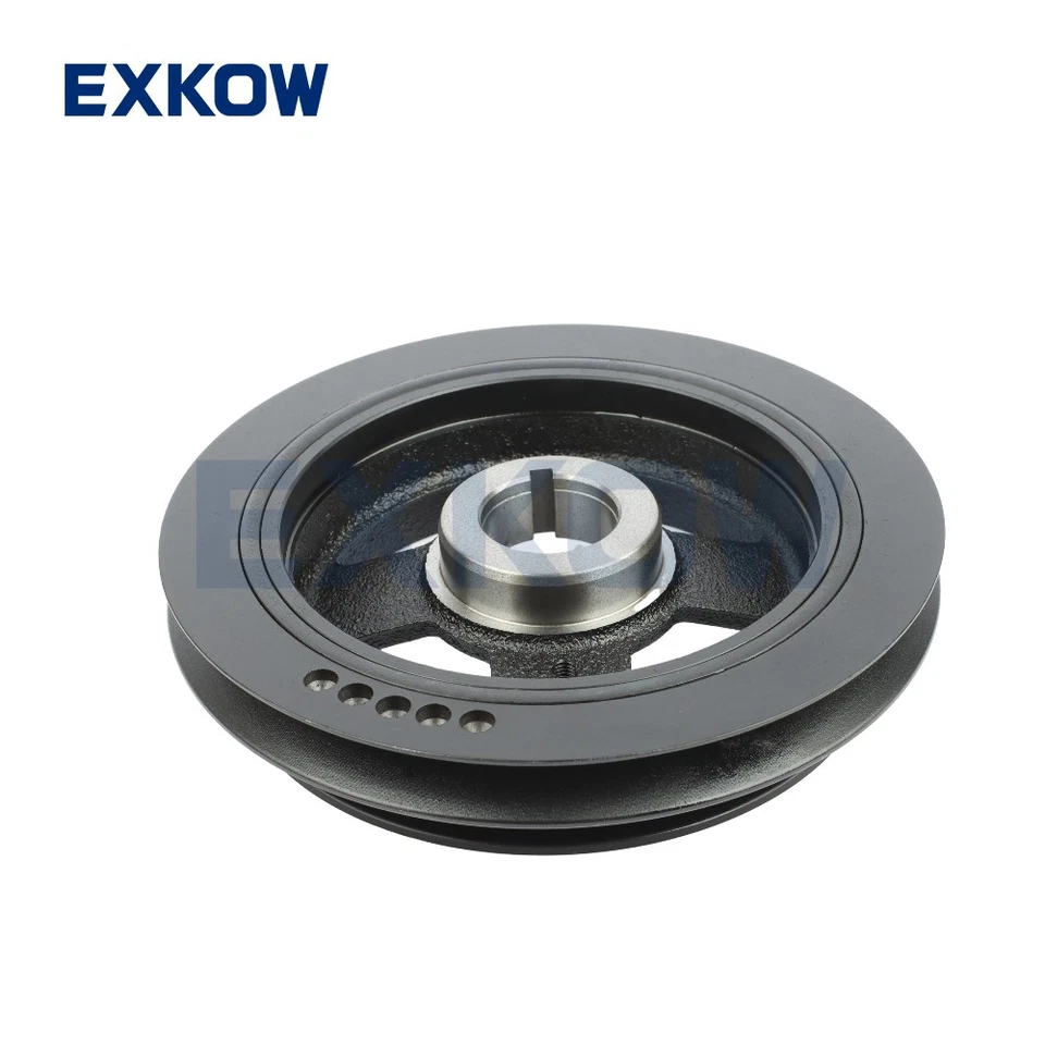 Polea del cigüeñal compatible con Nissan X-Trail Expert Almera Wingroad YD22 DCi 2.2 1999-  Foto 2 de 4