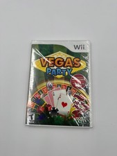 Vegas Party Nintendo Wii 2009 New Sealed