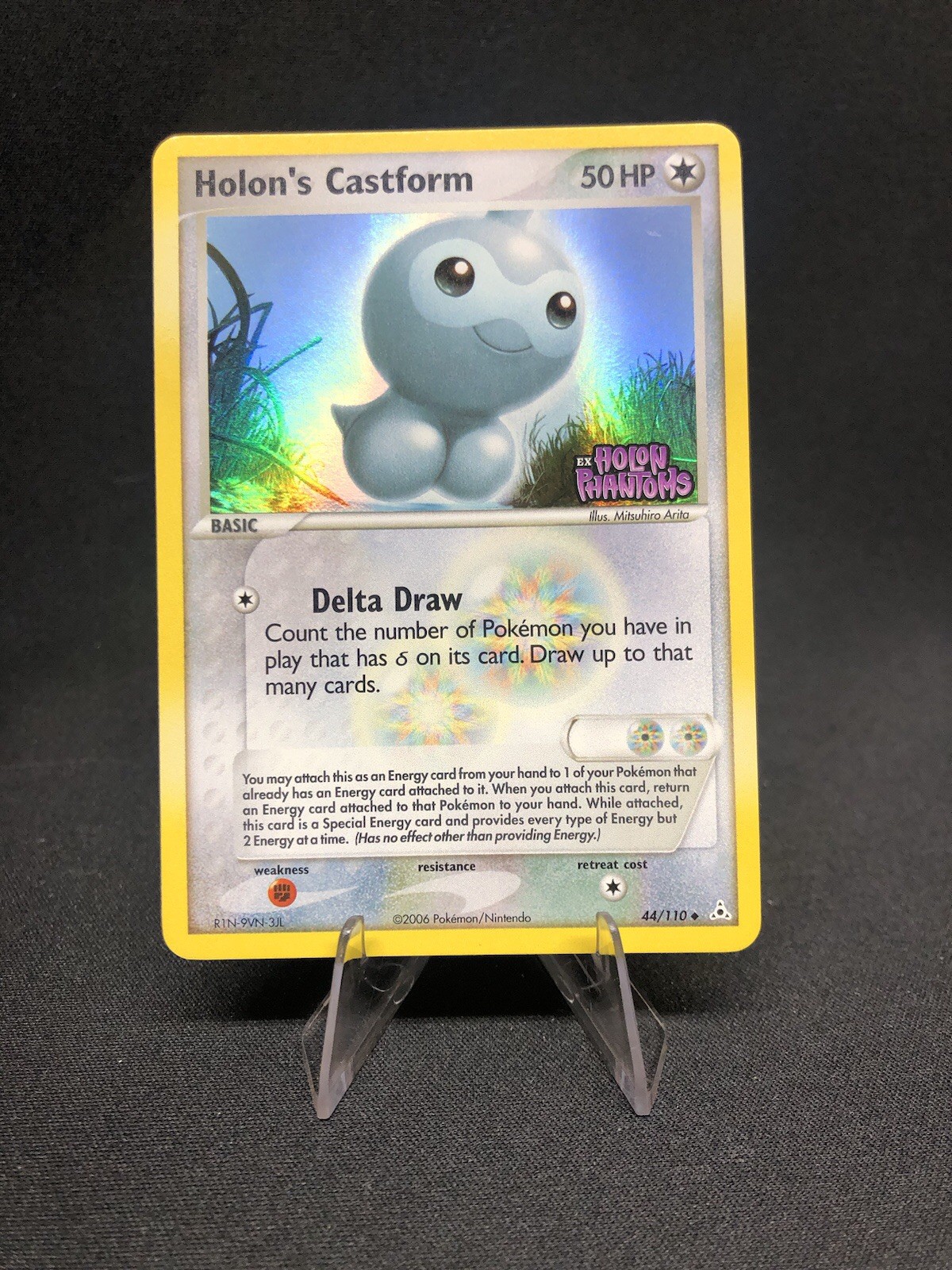 Holon’s Castform 44/110 Pokémon Holon Phantoms Stamped Reverse Holo