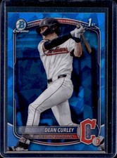 2025 Bowman Draft Sapphire Dean Curley Chrome 1st Prospect #BDC-129 Guardians