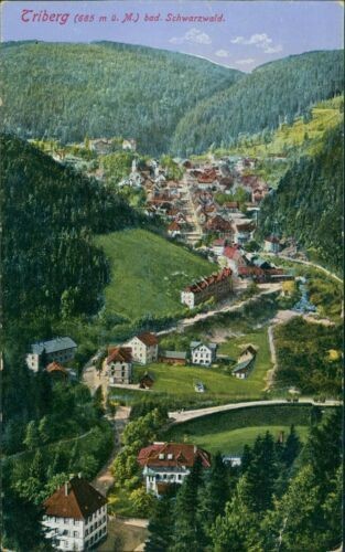 Ansichtskarte Triberg Schwarzwald  (Nr.9500)