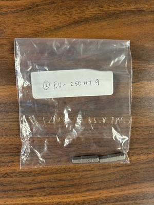 Evco 250HT9 - 7/32'' Hex Insert Tamper Bits (2 Pack)
