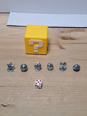 Monopoly Super Mario Celebration 2020 Replacement Parts Tokens ? Cube Die