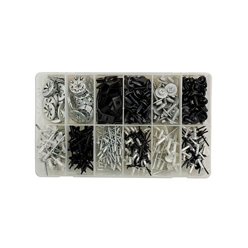 Connect Assorted Bodyshop Metal Fasteners 400pc 36040