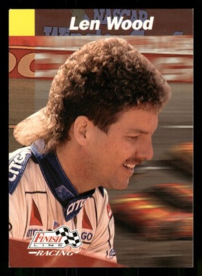 Len Wood 1993 Finish Line #176 Wood Brothers Racing