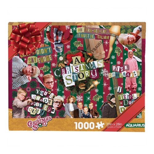 Eine Weihnachtsgeschichte Geschenkpapier 1000 Teile Puzzle