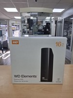 WD 16TB Elements External Hard Drive, Desktop HDD storage