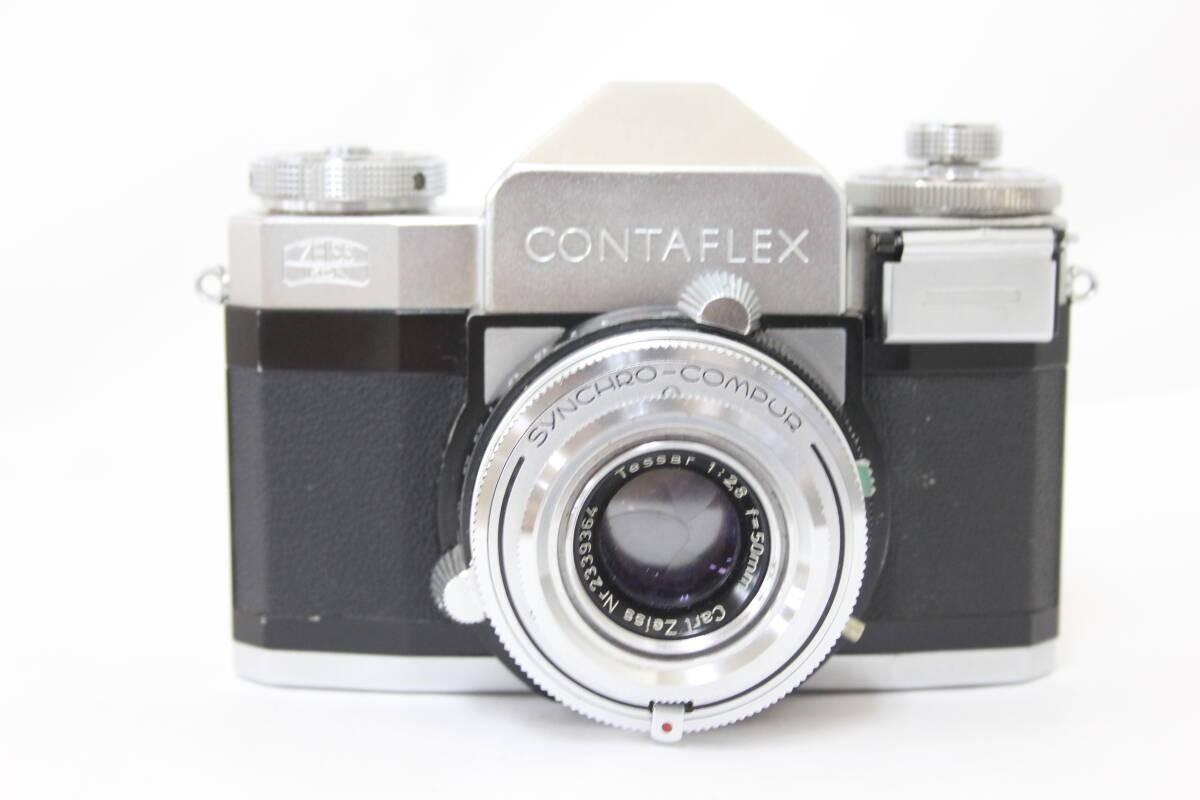フィルムカメラ Zeiss Ikon Contaflex S Tessar 50mm F2.8 Zeiss Ikon Contaflex Super 35mm SLR Camera - Tessar 50mm F2