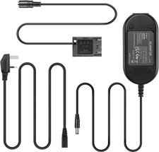 ACK-E6 AC Power Adapter DR-E6 Dummy Battery for Canon EOS R7 5D IV 6D II 80D 90D