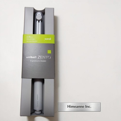 #ad #ad Mitsubishi uni ball ZENTO Signature Model Ballpoint Pen Silver 0.38mm ink Black $42.40