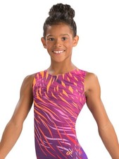 GK Girls Gymnastics Leotards Dance Ballet Apparel One Piece AL - Adult Large...