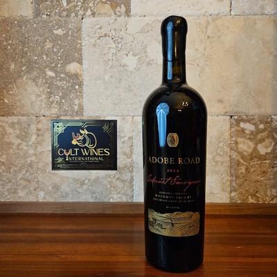 RP-92pts! 2014 Adobe Road Bavarian Lion Vineyard Cabernet Sauvignon