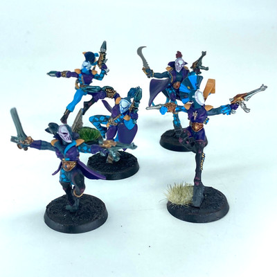 Harlekin Troupe Harlequins Aeldari - Warhammer 40k bemalt Games Workshop C6693