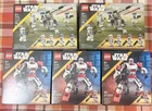 (5) NEW LEGO Star Wars Battle Pack Sets (3) 75448 & (2) 75345 Free Shipping
