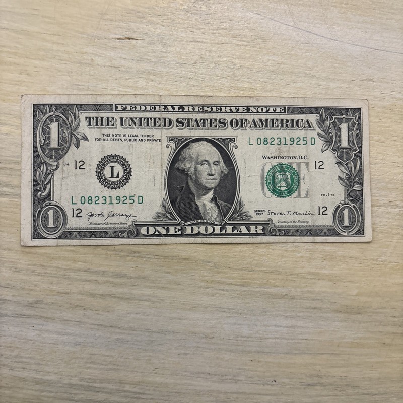  Birthday, Anniversary Note 08/23/1925 Fancy Serial Number L 08231925 D 2017