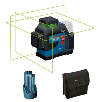 Bosch GLL90-33XG IP65 Green Light High Precision 12Line Level  Laser Level 12V