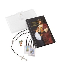 Heart of Jesus First Holy Communion 5 pc Set,For a boy New - Gftshp-72