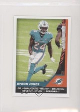 2021 Panini NFL Sticker & Card Collection Stickers European Byron Jones #69 uw8