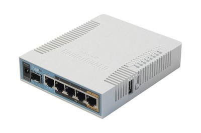 MikroTik hap ac universeller WLAN Access Point + Switch ( RB962UiGS-5HacT2HnT )