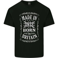 Casual Classics Born In Britain 53rd Camiseta Algodón Ligero Negro CR1500