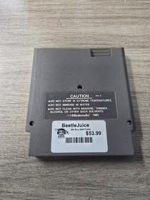 Beetlejuice (Nintendo Entertainment System NES, 1991) - Cartidge Only