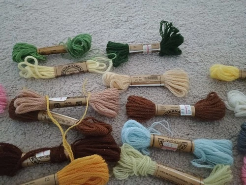 Paternsyan Persian Yarn Large  39 Lot New Mixed Colors 8yd image 4