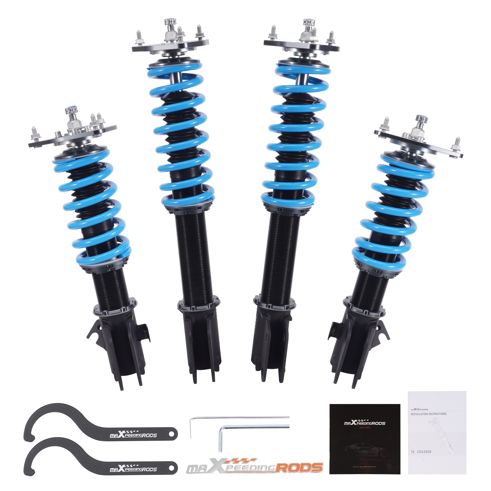 24 ways Dampers Coilovers For Subaru Impreza GD Saloon 2.0 2.5 i WRX & STi AWD