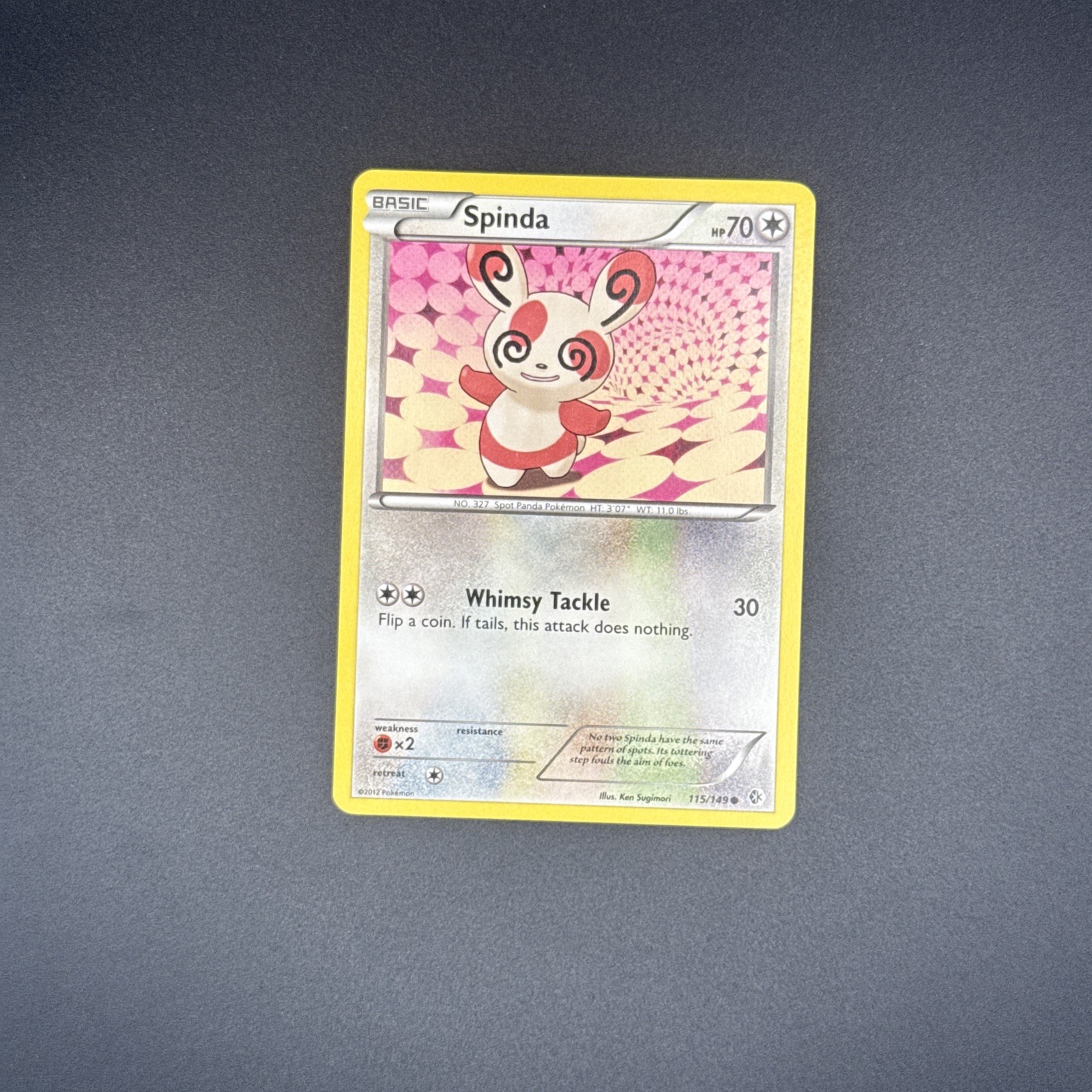 NM Spinda 115/149 Boundaries Crossed Regular